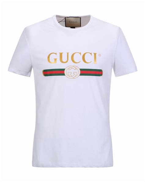 t-shirt gucci de hombre|Gucci t-shirt logo.